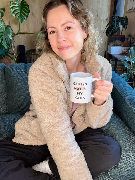 Pink Stroke Mug L Handed