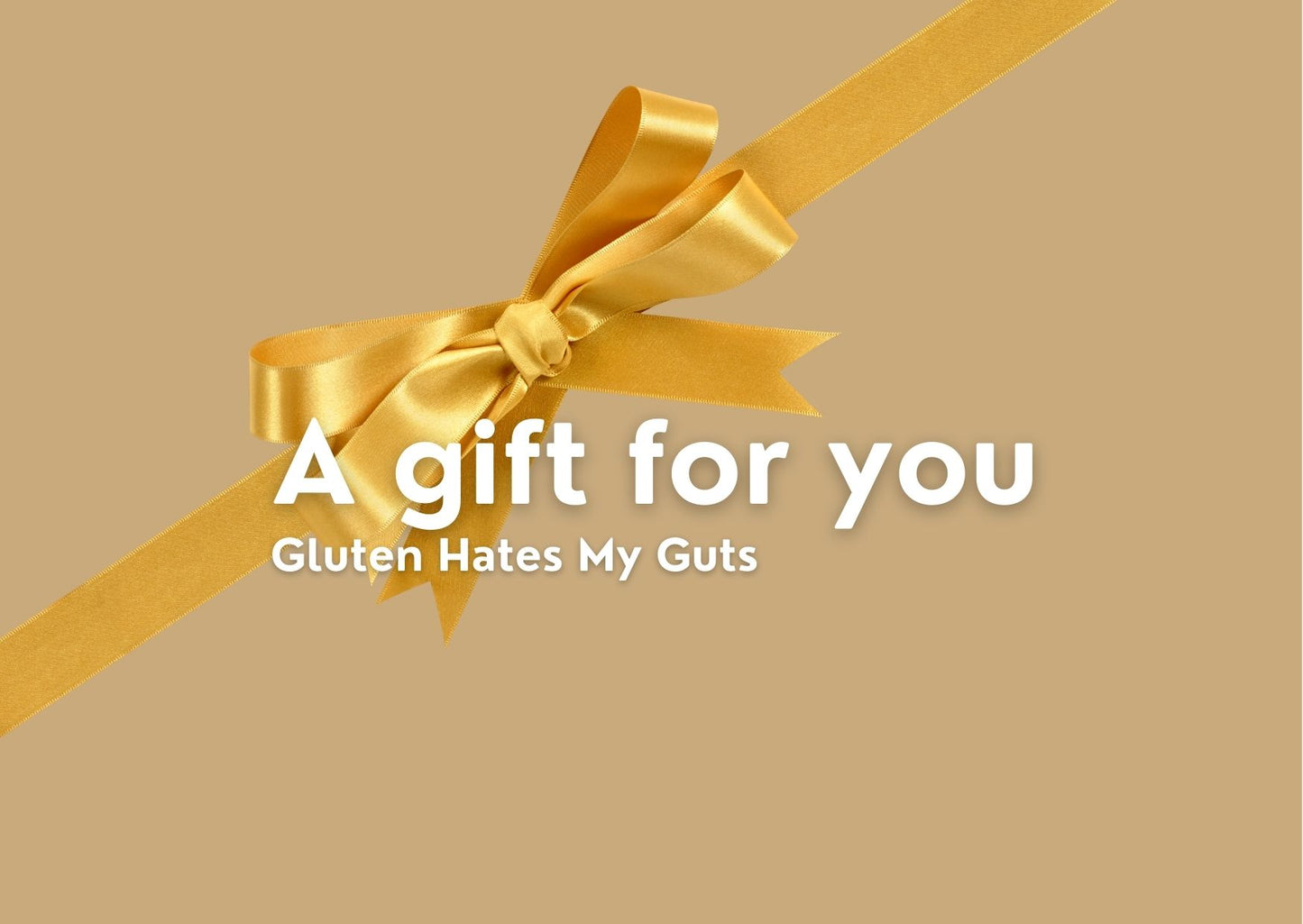 Gluten Hates My Guts Gift Card | Starting from £20